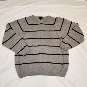 Burberry Golf Sweater Large Gray